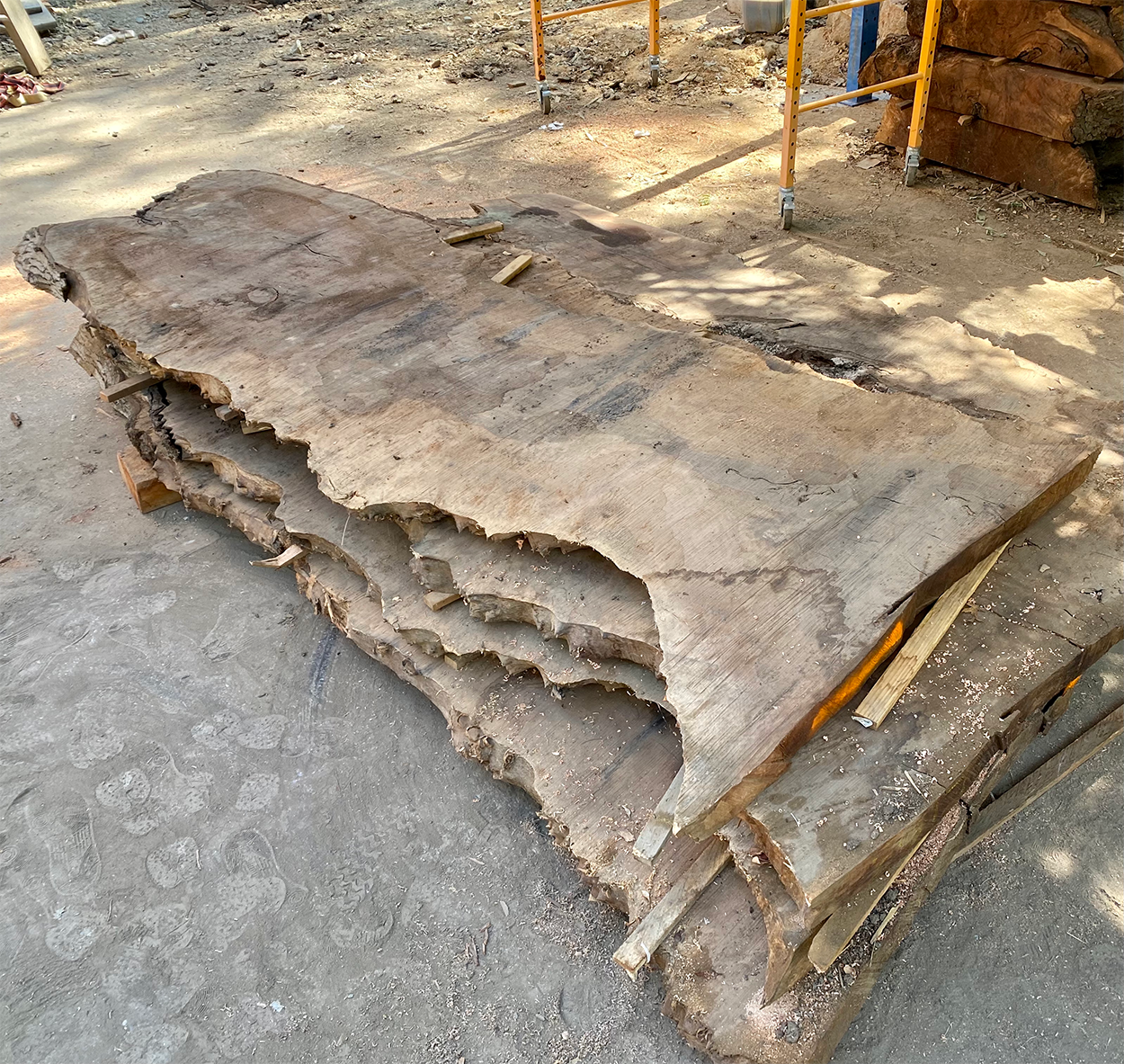 Bulk Walnut Dining Table Slabs