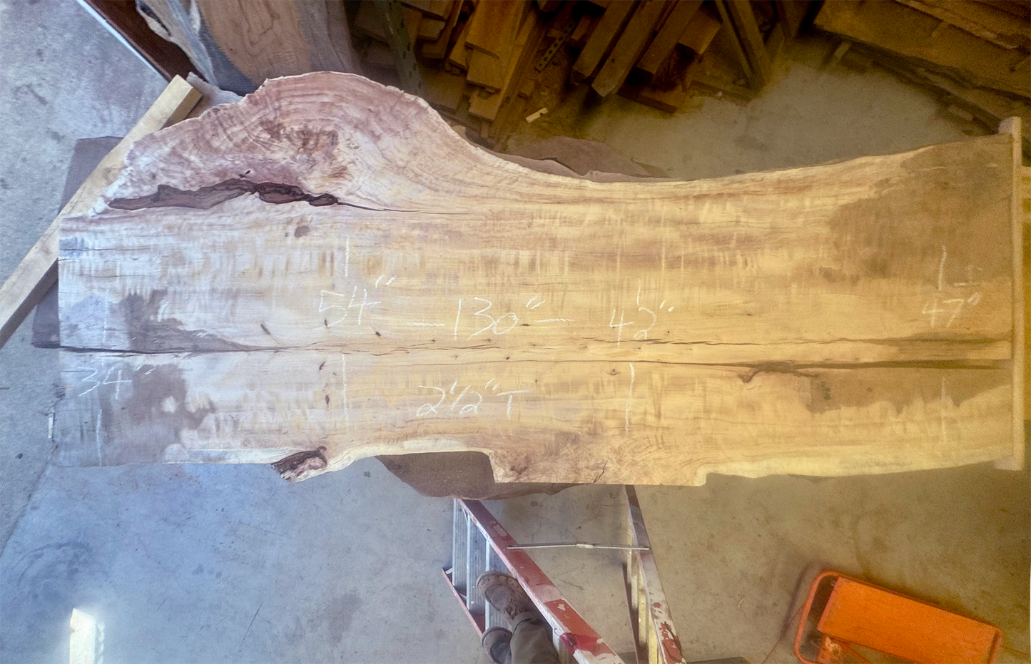 Large 11' Cottonwood Slab